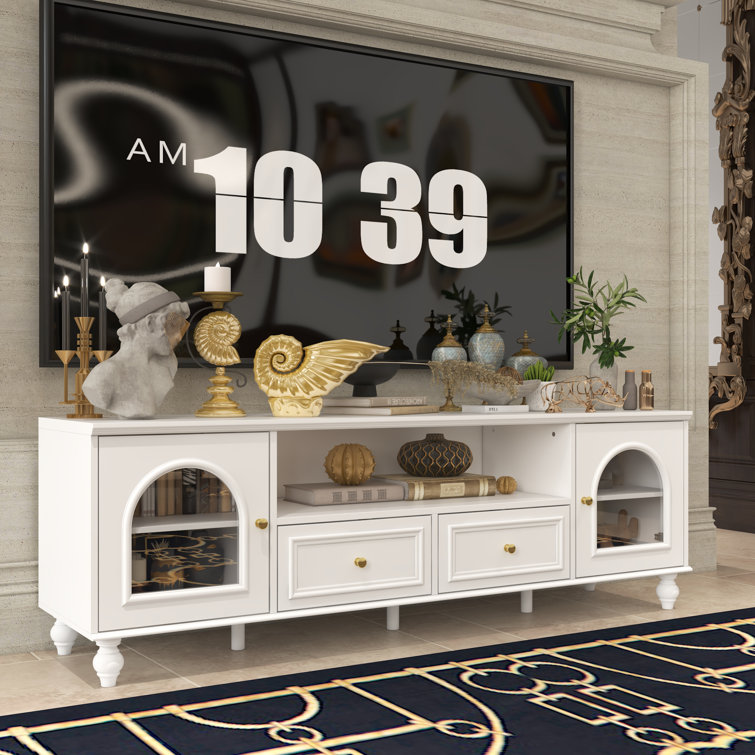 Living spaces media console discount